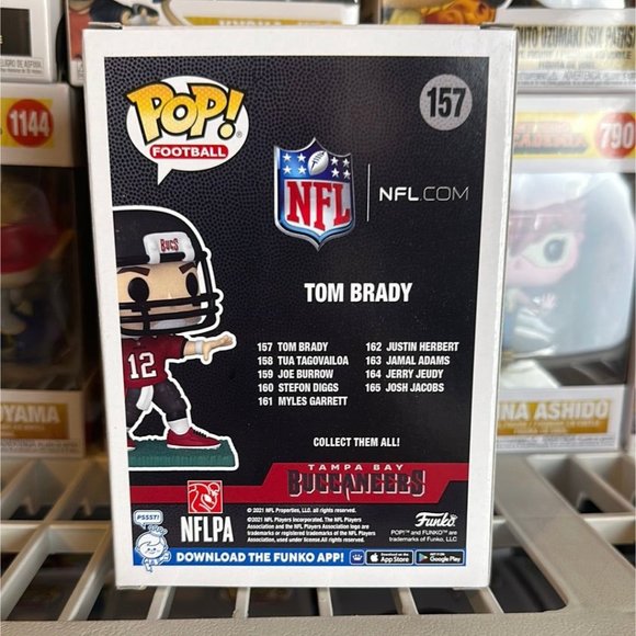 Funko POP! NFL Football Tom Brady Tampa Bay Buccaneers Figure #157! - Picture 4 of 7